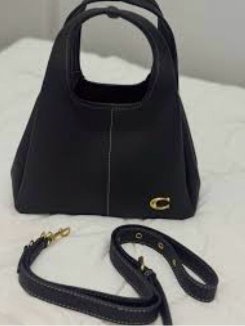NWOT Inspired Suede Lana Bag